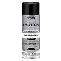 SEYMOUR® HI-TECH Spray Enamels - Gloss Black, 12 oz